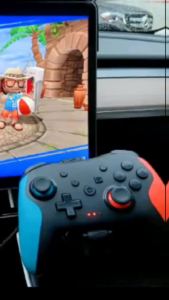 GAMINJA MG25Z Wireless Controller Bluetooth Gamepad For Nintendo Switch PS3 PC Joystick Dual Vibration Gamepad Lag Free