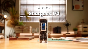 Shargeek/Sharge 170: Coolest Powerbank with Unparalleled Charging | 3-device Fast Charging Power Bank | 170W Max Output Laptop Charger | 140W Max Input | 24000mAh Battery | Smart Display | Water Resistance | Prism Silhouette - Lazada