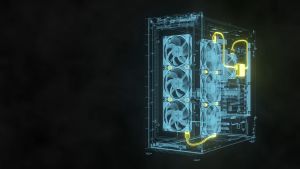 พัดลมระบายความร้อน CORSAIR iCUE LINK LX120 RGB EXPANSION BLACK : CO-9051025-WW