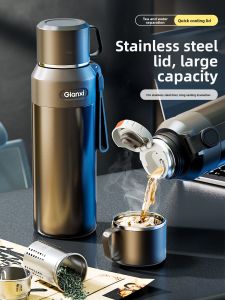 GIANXI | Large Capacity Insulated Water Bottle for Men 316 Stainless Steel Tea Brewing