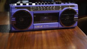 80 Vintage Vintage Tape Radio Portable Radio Cassette hine Stereo Multi-Function Recorder