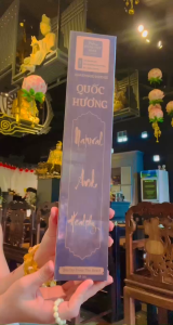 Nhang Trầm Thảo Mộc Quốc Hương Thượng Hạng-Hộp 50 Nén 38cm An Toàn Sức KhỏeChiêu Tài LộcLưu Hương