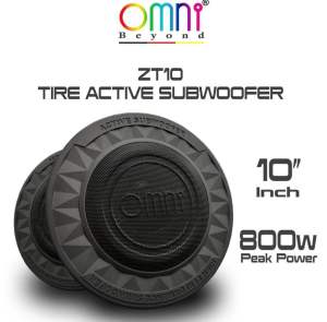 Omni Beyond ZT10 10 Inches Spare Wheel Active Subwoofer