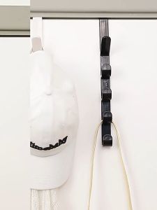 Long Row Back Door Hanging Rack High Load Capacity Door Hanger Hook Multifunctional Space Saver Backpack Hanging Hook