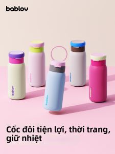 Bablov | Cốc Thermo Di Động Có Ống Hút