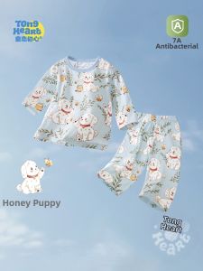 TONGLIANCHUXIN | Lightweight Long Sleeve Infant Sleepwear 9/10 Length Pants