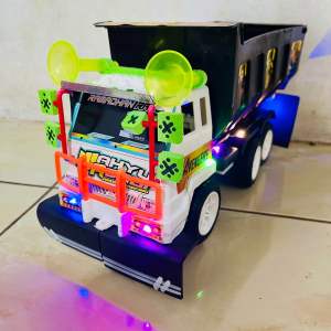Mobilan Mainan truk pasir modifikasi super keren