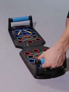 อุปกรณ์ออกกำลังกาย กระดานวิดพื้น Push Up Board ซิทอัพ อุปกรณ์ฟิตเนส แข็งแรง ทนทาน ใช้งานง่าย ออกกำลังกายที่บ้าน ขนาด64x20cm