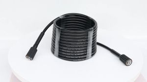 Copper Plating High Pressure Washer Hose Cord Pipe CarWash Hose Water Cleaning Extension Hose M22-Pin 14/15 for Karcher Elitech Interskol Huter