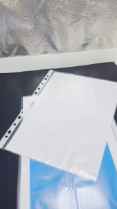 ซองพลาสติกใส่แฟ้ม ซองถนอมเอกสาร ซองใสอเนกประสงค์ ขนาด A4 100ซองและ50ซอง