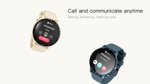 Smart Watch เครื่องวัดอัตราการเต้นของหัวใจ หัวเว่ย นาฬิกาวัดความดันโลหิต รองรับ ภาษาไท สัมผัสแบบเต็มห สมาร์ทวอทช์ชายและหญิงของ พร้อมอัตราการเต้นของหัวใจแบบบลูทูธและฟังก์ชันออกซิเจนในเลือด