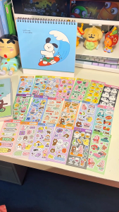 สติ๊กเกอร์เซ็ตน่ารักสุ่มลาย 20 แผ่น Every Holiday Sticker 20 Random Pack v.2