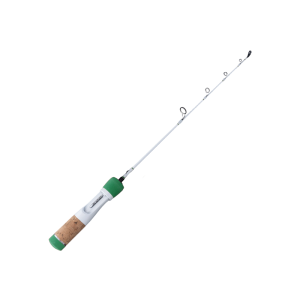 DEUKIO Ice Fishing Rod 2 Sections Portable Winter Carbon Fiber Tip Sensitive Ice Fishing Rod Tackle Fishing On the Ice