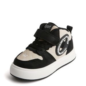 Childrens Sports Shoes High Top Lightweight Soft Bottom Casual Shoes for Boys And Girls Autumn New Style Baby Shoes