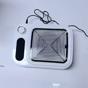 Professional Nail Vacuum Cleaner Low Noise Nail Gel Art Collector Reusable Filtered Nail Polish Collector Salon Equipment