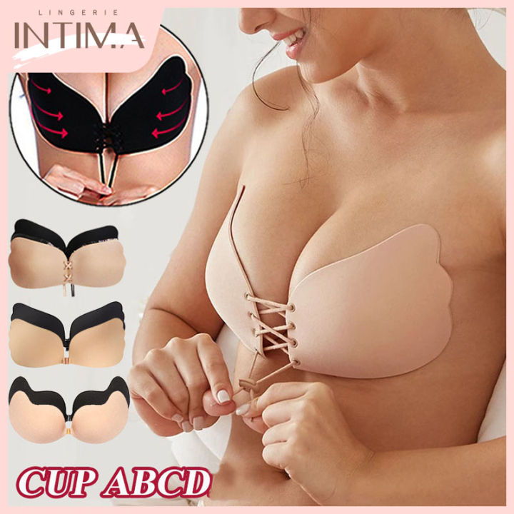 Women's Adhesive Bras For Women Invisible Push Up Bra Stick Bra Breast  Lifting Strap For Large Breasts Strapless Bra, Sexy Lingerie