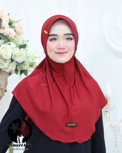 HIJAB ANISSYA PET TALI -JILBAB INSTAN - KASUARI HIJAB STYLE