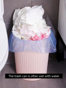 Home No.1 Kitchen Pedal Trash Bin with Lid: Creative Garbage Storage