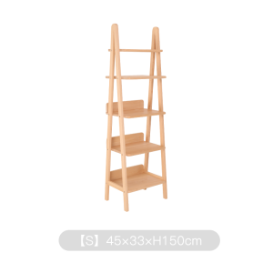 faroro | Children Wooden Bookshelf Multilayer Storage Shelf
