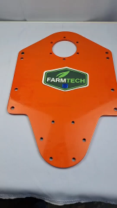 51690 แผ่นเพลท ยึดชื้นส่วนขวา RX180/RX200(W9518-53020) อะไหล่แทรคเตอร์ รูน็อต 12 มิล ระยะห่างของรูเซนเตอร์ 8/13/3 ความหนาของแผ่นเพลท 9 มิล