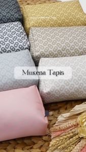 Mukena Tapis Buttonscraves Mirror Armany Silk Prayer Robe