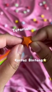 KERTAS BINTANG POLOS WARNA Warni Lengkap Lucky Star Paper Lipat Origami Quilling DIY Dekorasi Pajangan Kerajinan Tangan Art Craft