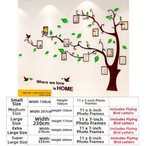 ZHIZHOU | New Acrylic 3D Wall Stickers