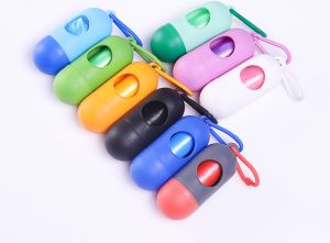 POOP BAG / DISPENSER Plastik Roll Wadah Kotoran Kucing Ramah Lingkungan Organik Murah Biodegradable Untuk Ee Pup Anjing Hewan