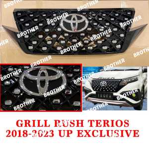 Grill Bumper Depan All New Rush Terios 2018 2022 2023 Exclusive Hitam