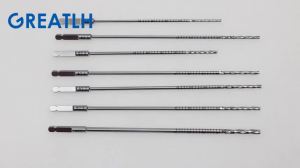 AO Drill Bits Cannulated Drill Bits Hollow Drill Bits Orthopedic Instrument Stainless Steel