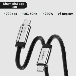 Hagibis | Dây Cáp Dữ Liệu USB4 Chức Năng Đầy Đủ Siêu Mềm