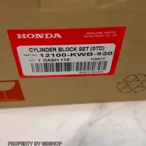 GENUINE CYLINDER BLOCK SET HONDA DASH110 WAVE110 WAVE110 ALPHA 12100-KWB-920 THAILAND