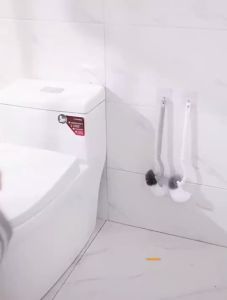 Sikat Pembersih Kloset Bentuk Lengkung Sikat Toilet 1LK89