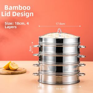 YANXING | Bamboo Steamer For Home and Commercial Use