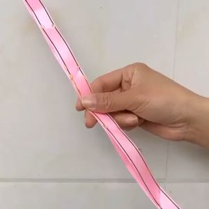 (100 Pcs) Pita Tarik Sedang 18 Mm / Pita Serut Hiasan Parcel Souvenir Kado Pull Flower Ribbon / Pita Serut / Pita Tarik 18mm