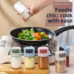 plys | Salt Control Glass Spice Bottle Set Moisture Proof