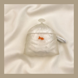 Creative Transparent Bag Small Goldfish Airpods Protective Case Suitable for pro Headphones Second Generation Wireless Bluetooth Third Generation Aipods2 Airpodpro Fourth Generation 4