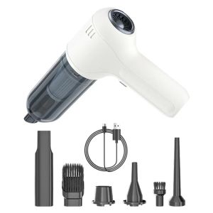 Car Vacuum Cleaner Wireless Portable Vacuum Cleaner For Car 95000PA High Power Mini Handheld Car Vacuum Cleaner Blower 2 in 1