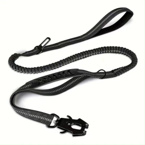 Retractable dog rope Explosion-proof charging dog chain traction rope Dog not holding hands Frog buckle traction rope retractable dog rope