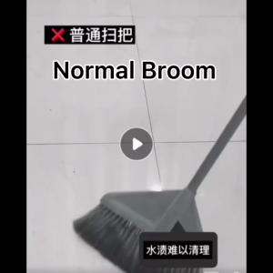 Non-Stick Hair Magic Broom Silicone Wiper - Alat Pembersih Lantai Jubin Kaca Mudah Bilas Anti Debu & Rambut Kucing