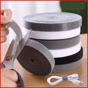 ตัวจัดระเบียบสายเคเบิล 1/5 เมตร สำหรับจัดการสายไฟ ที่ม้วนเก็บสาย ที่รัดสาย ที่ป้องกันสาย สำหรับ iPhone Xiaomi Samsung