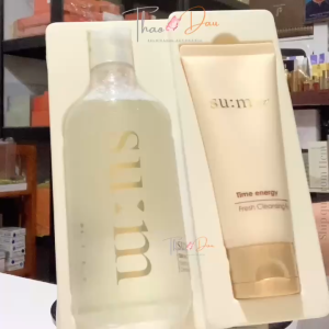 [Auth] Nước Tẩy Trang Dịu Nhẹ Sum37 Skin Saver Essential Pure Cleansing Water/ Chai lớn 400ml