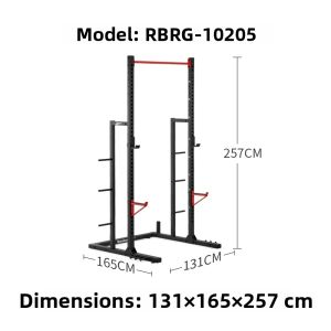 Reebok | Adjustable Squat Pull-Up Weight Bench Rack