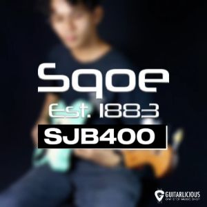 SQOE SJB400 Short Scale 4-Strings Jazz Bass Guitar Roasted Maple Neck Rosewood Fretboard ( SQSJB400 / SJB-400 / SJB )