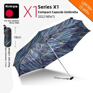 Knirps | Compact Manual UV-Blocking Travel Umbrella