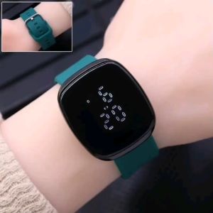Jam Tangan Wanita Fashion Cewek Trendy Masa Kini Digital FS Digital Led Watch Strap SIlikon | ZW-001
