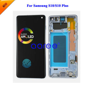 Super AMOMLED LCD For Samsung S10 G9730 lcd For Samsung S10 Plus LCD G9750 LCD Screen Touch Digitizer Assembly