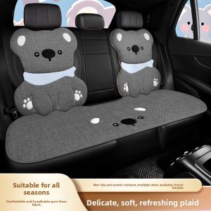 ZHUIBENSUYUAN | Universal Four Seasons Breathable Linen Half Cover Seat Cushion