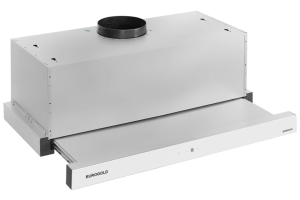Máy hút mùi Eurogold EUH1270DW dạng kéo mặt kính trắng tinh tế điều khiển cảm ứng kết hợp vẫy tay