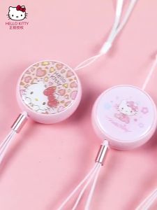 100% Authentic Sanrio Hello Kitty Accessories 3 in 1 Charging Cable USB Cable Type C Lightning Cable Retractable Micro USB Cable Fast Charging for iOS and Android Smartphone
